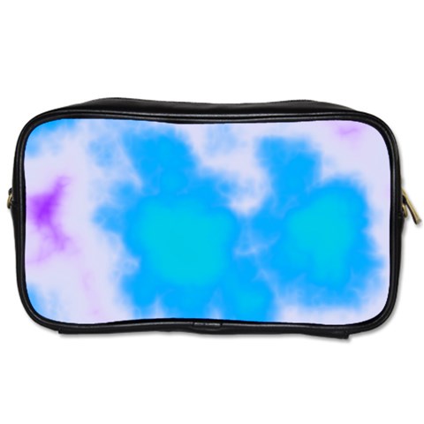 Blue And Purple Clouds Toiletries Bag (Two Sides) from ArtsNow.com Front