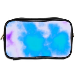 Blue And Purple Clouds Toiletries Bag (Two Sides) from ArtsNow.com Back