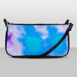 Blue And Purple Clouds Shoulder Clutch Bag