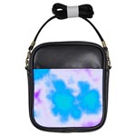 Blue And Purple Clouds Girls Sling Bag