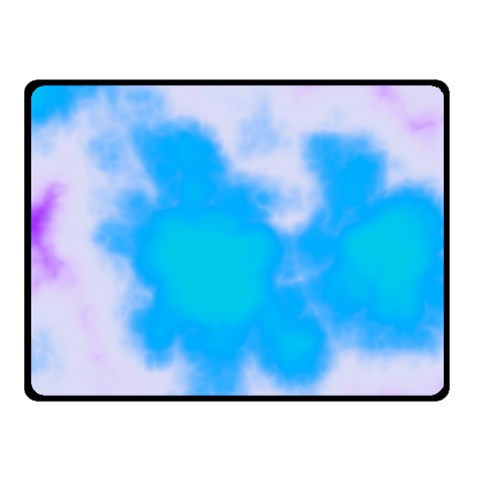 Blue And Purple Clouds Fleece Blanket (Small) from ArtsNow.com 50 x40  Blanket Front