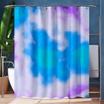 Blue And Purple Clouds Shower Curtain 60  x 72  (Medium)