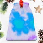 Blue And Purple Clouds Ornament (Bell)