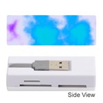 Blue And Purple Clouds Memory Card Reader (Stick)