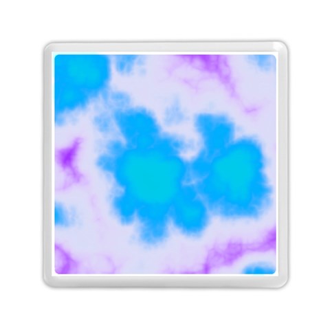 Blue And Purple Clouds Memory Card Reader (Square) from ArtsNow.com Front