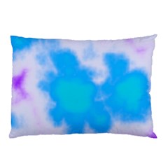 Blue And Purple Clouds Pillow Case (Two Sides) from ArtsNow.com Back