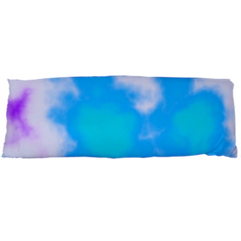 Blue And Purple Clouds Body Pillow Case Dakimakura (Two Sides) from ArtsNow.com Back