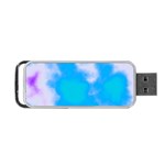 Blue And Purple Clouds Portable USB Flash (Two Sides)