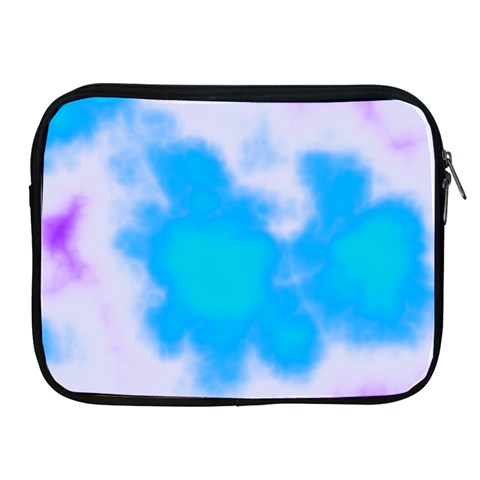 Blue And Purple Clouds Apple iPad Zipper Case from ArtsNow.com Front