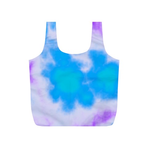 Blue And Purple Clouds Full Print Recycle Bag (S) from ArtsNow.com Front