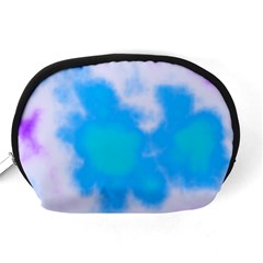 Blue And Purple Clouds Accessory Pouch (Medium) from ArtsNow.com Back