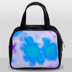 Blue And Purple Clouds Classic Handbag (Two Sides) from ArtsNow.com Front