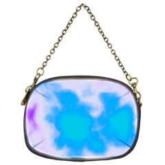 Blue And Purple Clouds Chain Purse (Two Sides) from ArtsNow.com Back