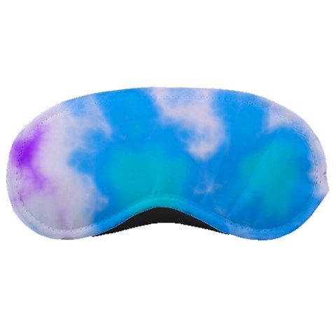 Blue And Purple Clouds Sleeping Mask from ArtsNow.com Front