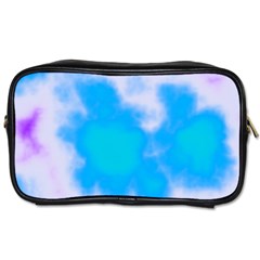 Blue And Purple Clouds Toiletries Bag (Two Sides) from ArtsNow.com Front