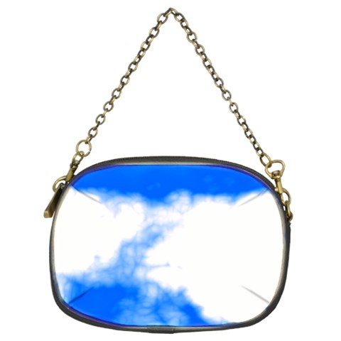 Blue Cloud Chain Purse (Two Sides) from ArtsNow.com Front