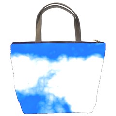 Blue Cloud Bucket Bag from ArtsNow.com Back