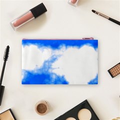 Blue Cloud Cosmetic Bag (Small) from ArtsNow.com Back