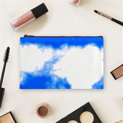 Blue Cloud Cosmetic Bag (Medium) from ArtsNow.com Front