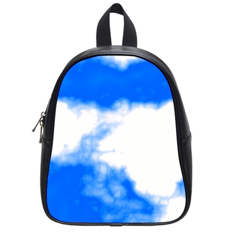 Blue Cloud School Bag (Small) from ArtsNow.com Front