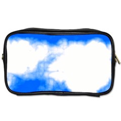 Blue Cloud Toiletries Bag (Two Sides) from ArtsNow.com Front