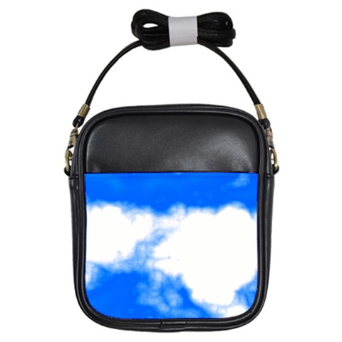 Blue Cloud Girls Sling Bag from ArtsNow.com Front