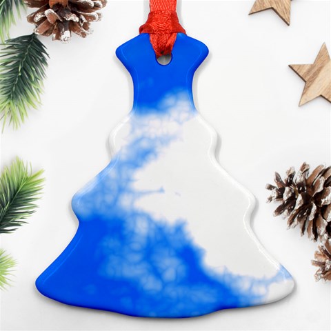 Blue Cloud Ornament (Christmas Tree)  from ArtsNow.com Front