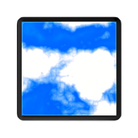 Blue Cloud Memory Card Reader (Square) from ArtsNow.com Front