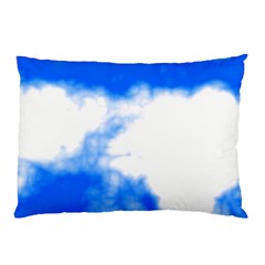 Blue Cloud Pillow Case (Two Sides) from ArtsNow.com Back