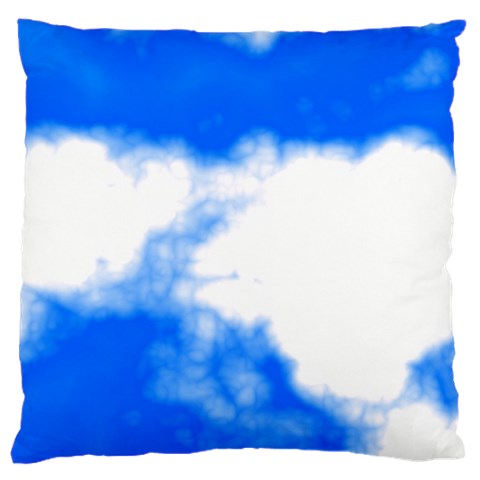 Blue Cloud Large Cushion Case (Two Sides) from ArtsNow.com Back