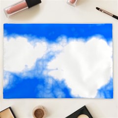 Blue Cloud Cosmetic Bag (XXL) from ArtsNow.com Front