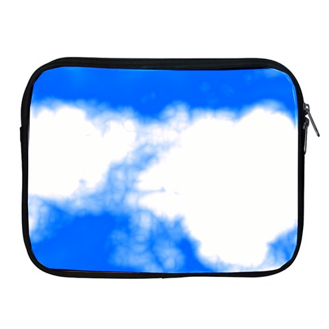 Blue Cloud Apple iPad Zipper Case from ArtsNow.com Front