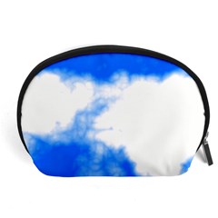 Blue Cloud Accessory Pouch (Large) from ArtsNow.com Front