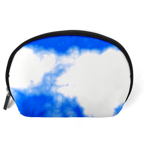 Blue Cloud Accessory Pouch (Large) from ArtsNow.com Back