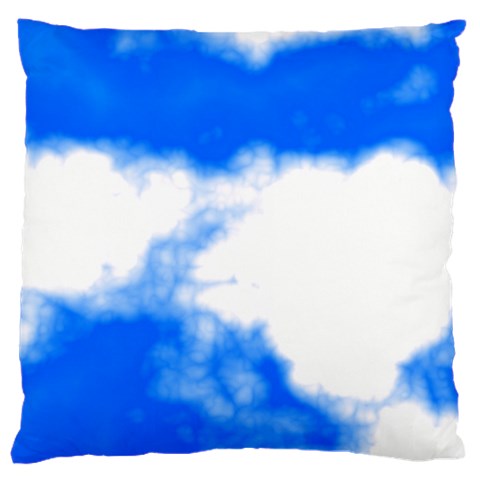 Blue Cloud Standard Flano Cushion Case (One Side) from ArtsNow.com Front