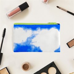 Blue Cloud Cosmetic Bag (XS) from ArtsNow.com Back