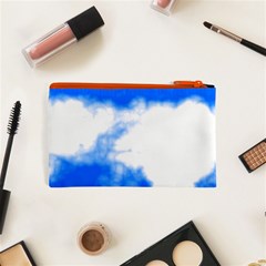 Blue Cloud Cosmetic Bag (XS) from ArtsNow.com Back