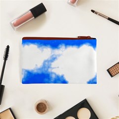 Blue Cloud Cosmetic Bag (XS) from ArtsNow.com Back