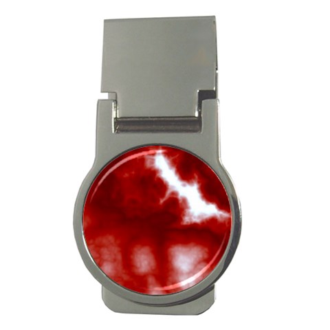 Cherry Cream Sky Money Clip (Round) from ArtsNow.com Front