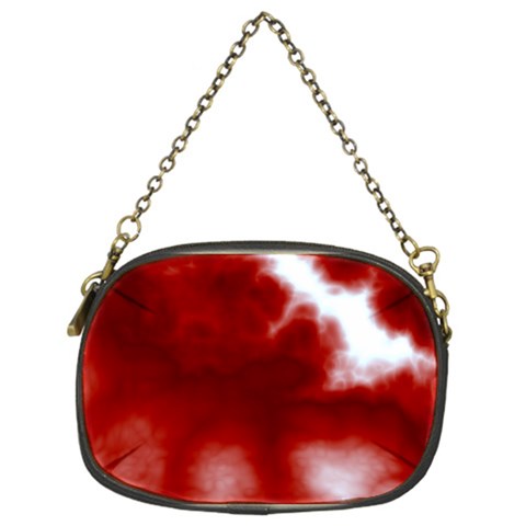 Cherry Cream Sky Chain Purse (One Side) from ArtsNow.com Front