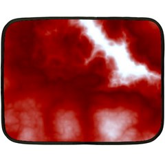 Cherry Cream Sky Double Sided Fleece Blanket (Mini) from ArtsNow.com 35 x27  Blanket Front