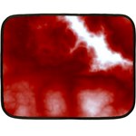 Cherry Cream Sky Double Sided Fleece Blanket (Mini)