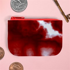 Cherry Cream Sky Mini Coin Purse from ArtsNow.com Front