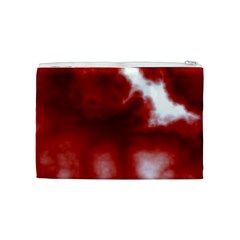 Cherry Cream Sky Cosmetic Bag (Medium) from ArtsNow.com Back