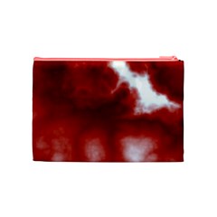 Cherry Cream Sky Cosmetic Bag (Medium) from ArtsNow.com Back