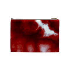 Cherry Cream Sky Cosmetic Bag (Medium) from ArtsNow.com Back