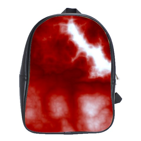 Cherry Cream Sky School Bag (Large) from ArtsNow.com Front