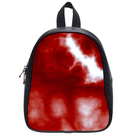 Cherry Cream Sky School Bag (Small) from ArtsNow.com Front