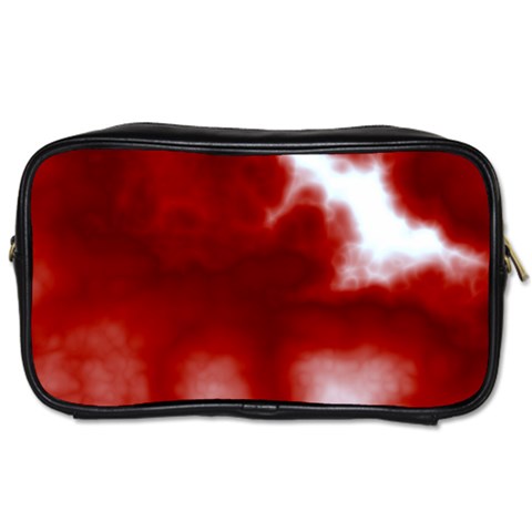 Cherry Cream Sky Toiletries Bag (One Side) from ArtsNow.com Front