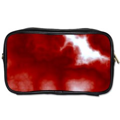 Cherry Cream Sky Toiletries Bag (Two Sides) from ArtsNow.com Front